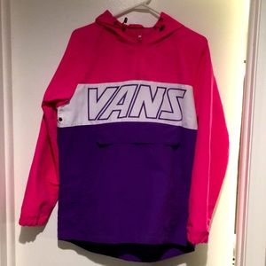 Vans pullover windbreaker